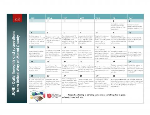 COC Calendar